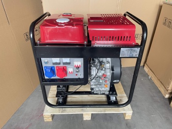 Дизель генератор 8 кВт АМПЕРОС LDG 10000E-3